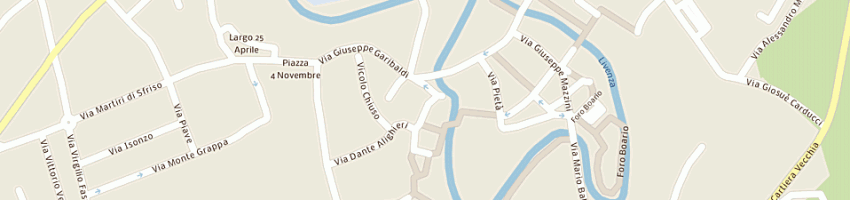 Mappa della impresa universita' della terza eta' a SACILE