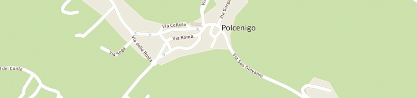 Mappa della impresa donadon antonio a POLCENIGO