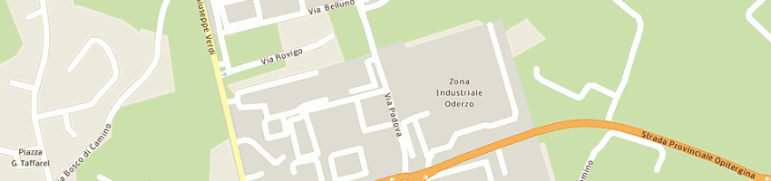 Mappa della impresa lunardelli flli snc di lunardelli primo e ferruccio a ODERZO