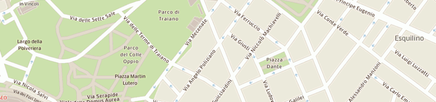 Mappa della impresa polzinetti giorgia a ROMA