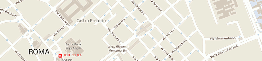 Mappa della impresa ministeri presidenza del consiglio dei ministri servizi tecnici nazionali a ROMA
