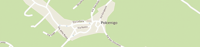 Mappa della impresa pizzeria vecchio caffe' a POLCENIGO