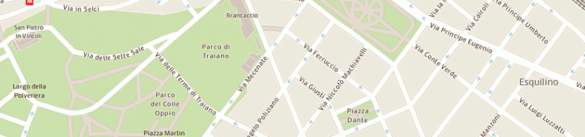 Mappa della impresa terradiluna - srl a ROMA