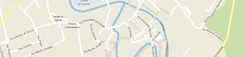 Mappa della impresa salmoiraghi e vigano' spa a SACILE