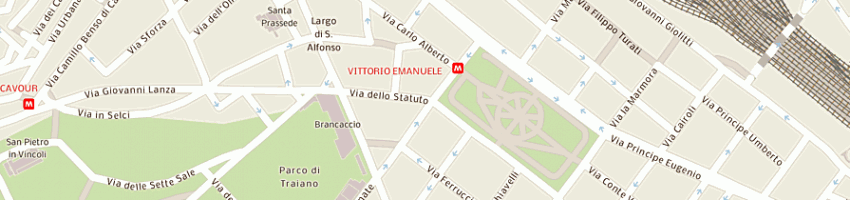 Mappa della impresa bugatti franco a ROMA