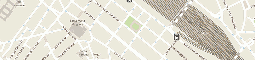 Mappa della impresa baba import export srl a ROMA