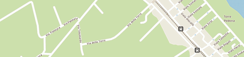 Mappa della impresa marconi renato e marconi livio snc a RIMINI