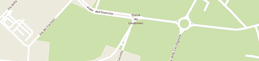 Mappa della impresa sesto reggimento genio pionieri caserma a ROMA