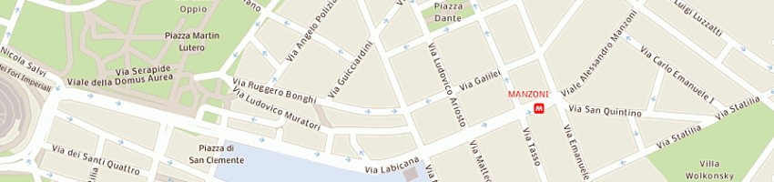 Mappa della impresa suore figlie di s anna a ROMA