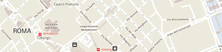 Mappa della impresa scico capri sas di petrone francesca a ROMA