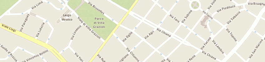 Mappa della impresa trinchese sas a ROMA