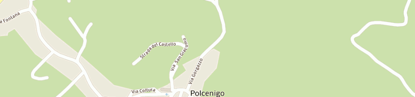 Mappa della impresa melocco santina a POLCENIGO