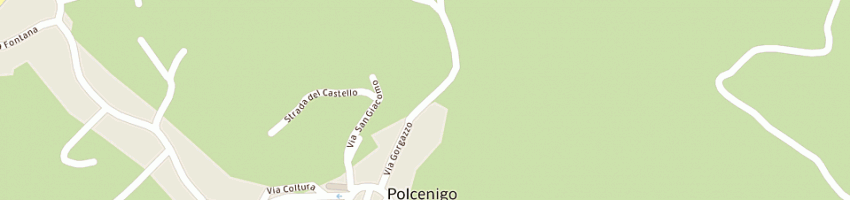 Mappa della impresa sat di scovotto amadio e toffoli snc a POLCENIGO