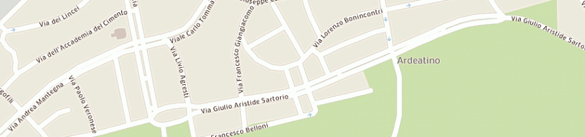 Mappa della impresa mura inggri vittorio e renato a ROMA