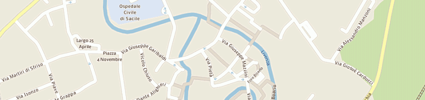 Mappa della impresa maluta walter a SACILE