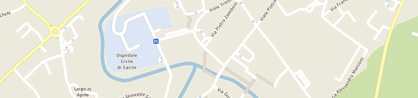 Mappa della impresa marcuzzi elena a SACILE
