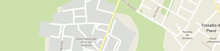 Mappa della impresa elve srl a FOSSALTA DI PIAVE