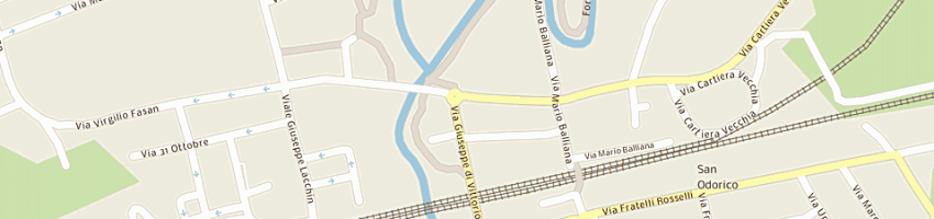 Mappa della impresa vama a SACILE