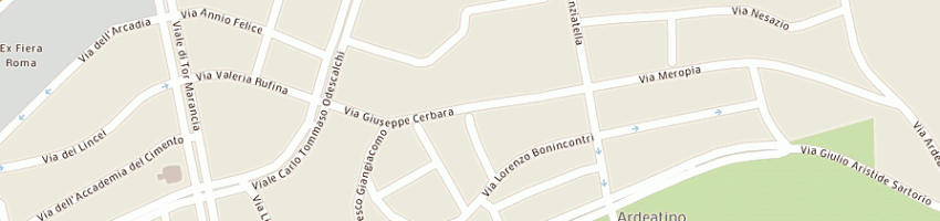 Mappa della impresa luce - societa' in accomandita semplice di cipollone antonella a ROMA