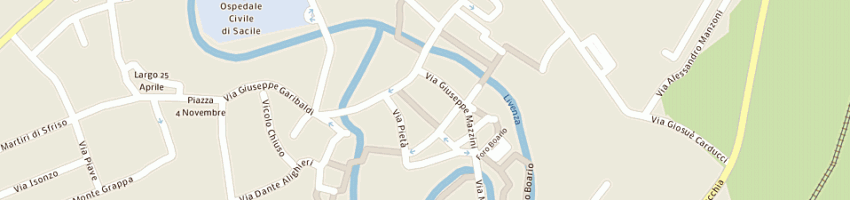 Mappa della impresa fb srl a SACILE
