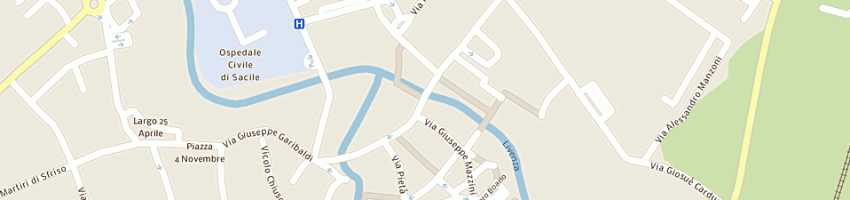 Mappa della impresa municipio a SACILE