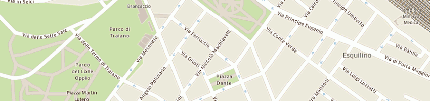 Mappa della impresa ermias debessai a ROMA