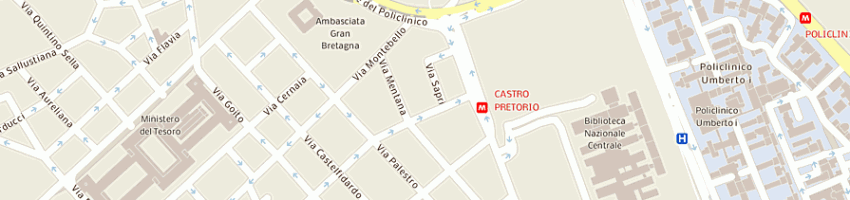 Mappa della impresa ambasciata presso lo stato italiano federazione russa a ROMA