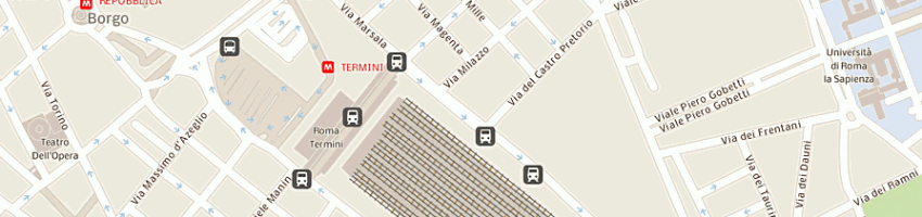 Mappa della impresa huang jinping a ROMA