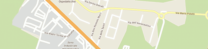 Mappa della impresa petra srl a BASTIA UMBRA