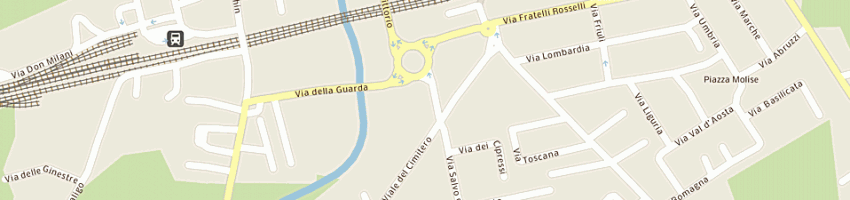 Mappa della impresa tedde pavan giovanna a SACILE