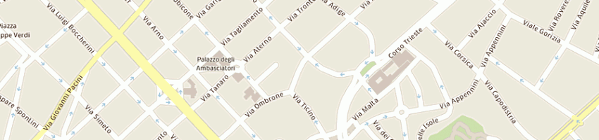 Mappa della impresa well done srl a ROMA