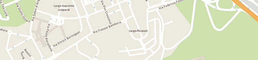 Mappa della impresa roxi di abblasio l e c snc a POMEZIA