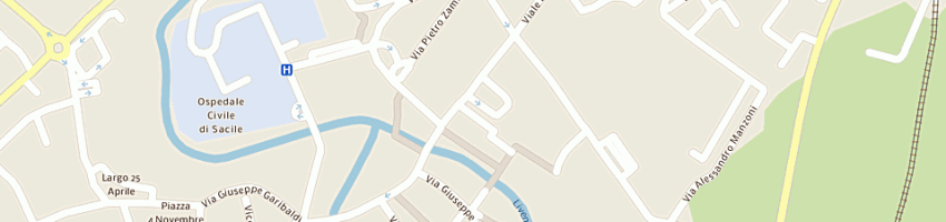 Mappa della impresa municipio a SACILE