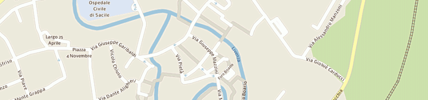 Mappa della impresa drc di de re carlo e c sas a SACILE