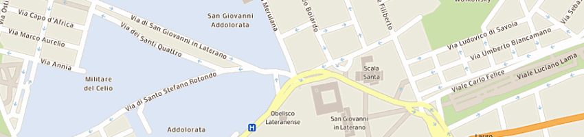 Mappa della impresa l'agenzia immobiliare di gabriella giampietro a ROMA