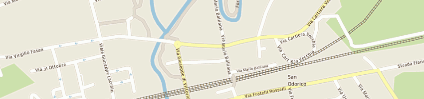 Mappa della impresa albanetti paolo a SACILE