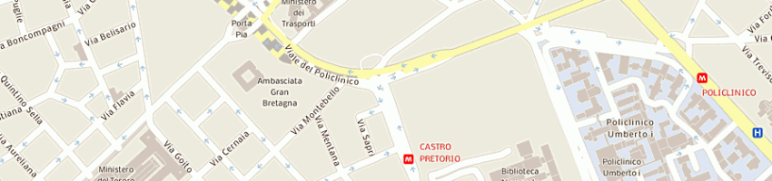 Mappa della impresa santamaria teresa a ROMA