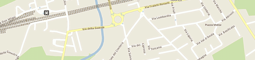 Mappa della impresa poste italiane spa a SACILE