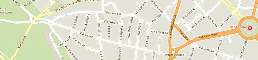 Mappa della impresa doppio giuseppe a ROMA