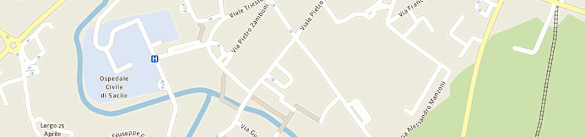 Mappa della impresa comune di sacile a SACILE