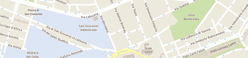 Mappa della impresa associazione cenacolo marchigiano a ROMA