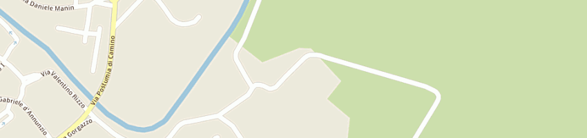 Mappa della impresa edilcomplementi snc di panzarin sandra e c a ODERZO