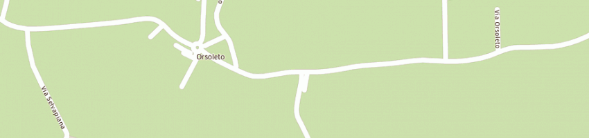 Mappa della impresa panificio savini a RIMINI
