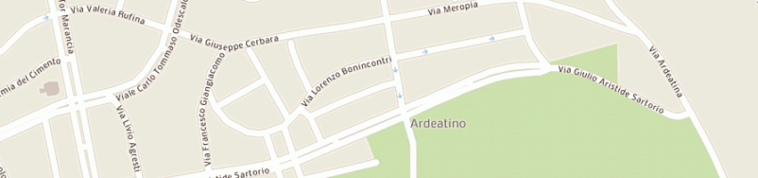 Mappa della impresa giordano carlo a ROMA