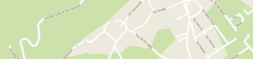 Mappa della impresa bravin ornella a POLCENIGO