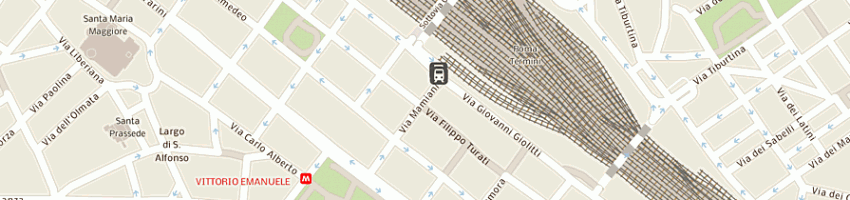 Mappa della impresa negro domenico a ROMA