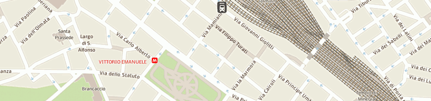 Mappa della impresa quatra giuseppe a ROMA