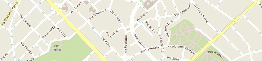 Mappa della impresa suore piccole figlie dei ss cuori a ROMA