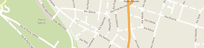 Mappa della impresa chiara srl a ROMA