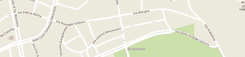Mappa della impresa cl com line srl a ROMA